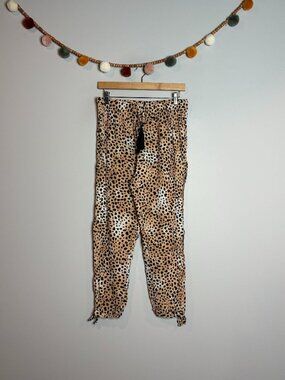 🔆 TiniBikini leopard print open side swim coverup pants